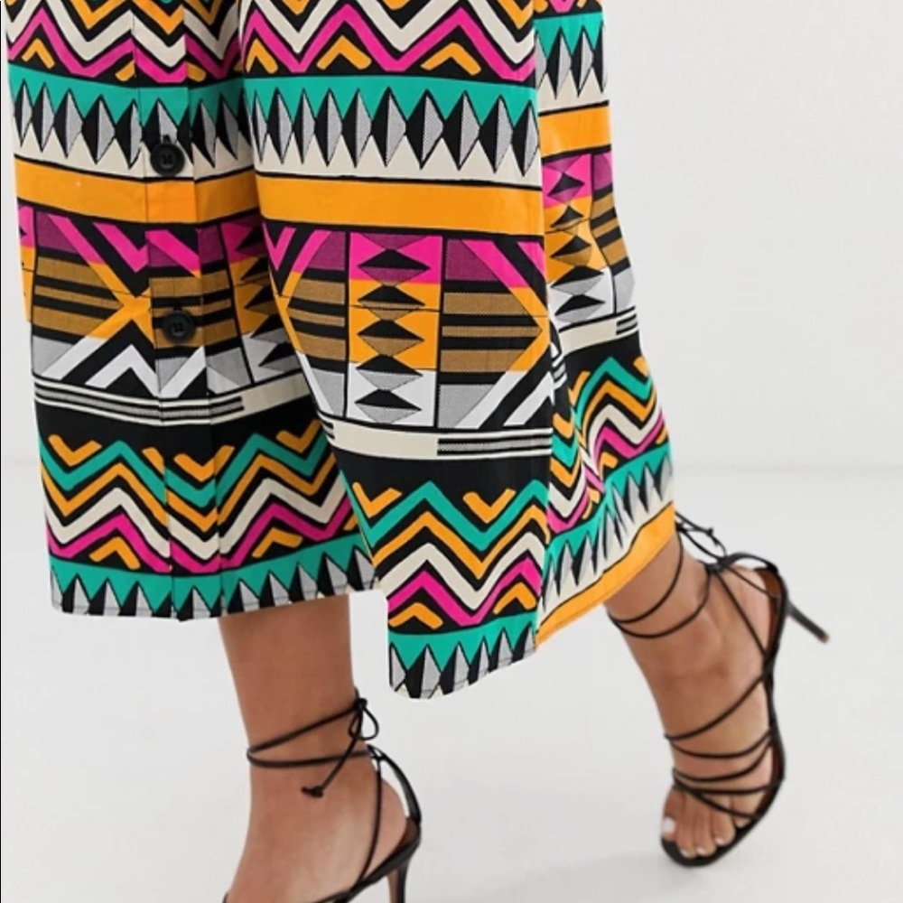 & Other Stories Multicolor Patterned Skirt - image 4